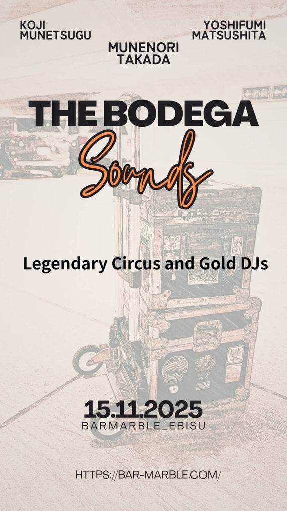 11/15 (Sat) DJ TAKADA, KOJI MUNETSUGU & YOSHIFUMI MATSUSHITA